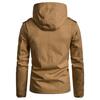 Winter Fashion Men Jacket Outwears Cotton Padded Hooded Coat Casual Jacket Loose Outwear