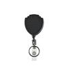 Honeycomb Steel Wire Retractable Keychain with Clip - Anti-theft, High Rebound, Easy Pull Rope