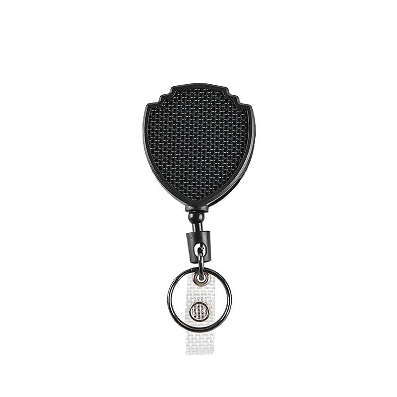 Honeycomb Steel Wire Retractable Keychain with Clip - Anti-theft, High Rebound, Easy Pull Rope