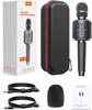 Portable Singing Machine Mic Bluetooth Karaoke Microphone Wireless with Duet Sing/Record/Play/Reverb Adult/Kid Gift for Home KTV