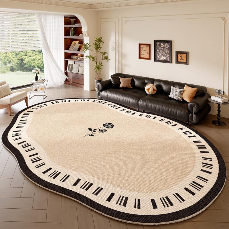 Carpet Living Room European Classical Large Area Crystal Velvet Carpet Household Living Room Sofa Coffee Table Dirty Full Carpet