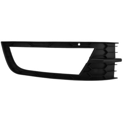 Front Bumper Lower Black Grille Fog Lamp Grill Replacement for OCTAVIA 5E Pre?facelift 2013?2016