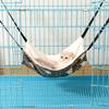 Adjustable Fleece Cat Hammock Bed for Hammies & Chinchillas - Thickened Hanging Pet Cage Hammock