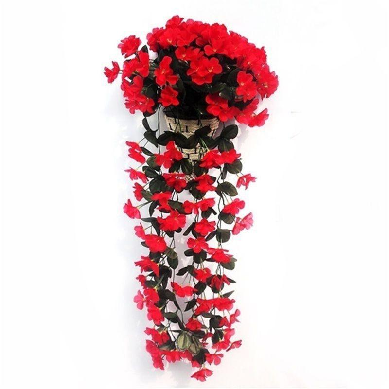 Beautiful 5 Petals Orchid Artificial Vine For Sophisticated Wedding And Party Decor