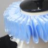 Renaissance Neck Ruffle Collar Cape Retro Tulle Ruffled Collar Clown Layered Victorian Ruffle Collar