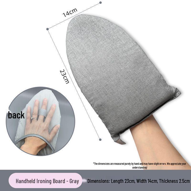 Compact High-Temperature Resistant Ironing and Steaming Pad with Glove