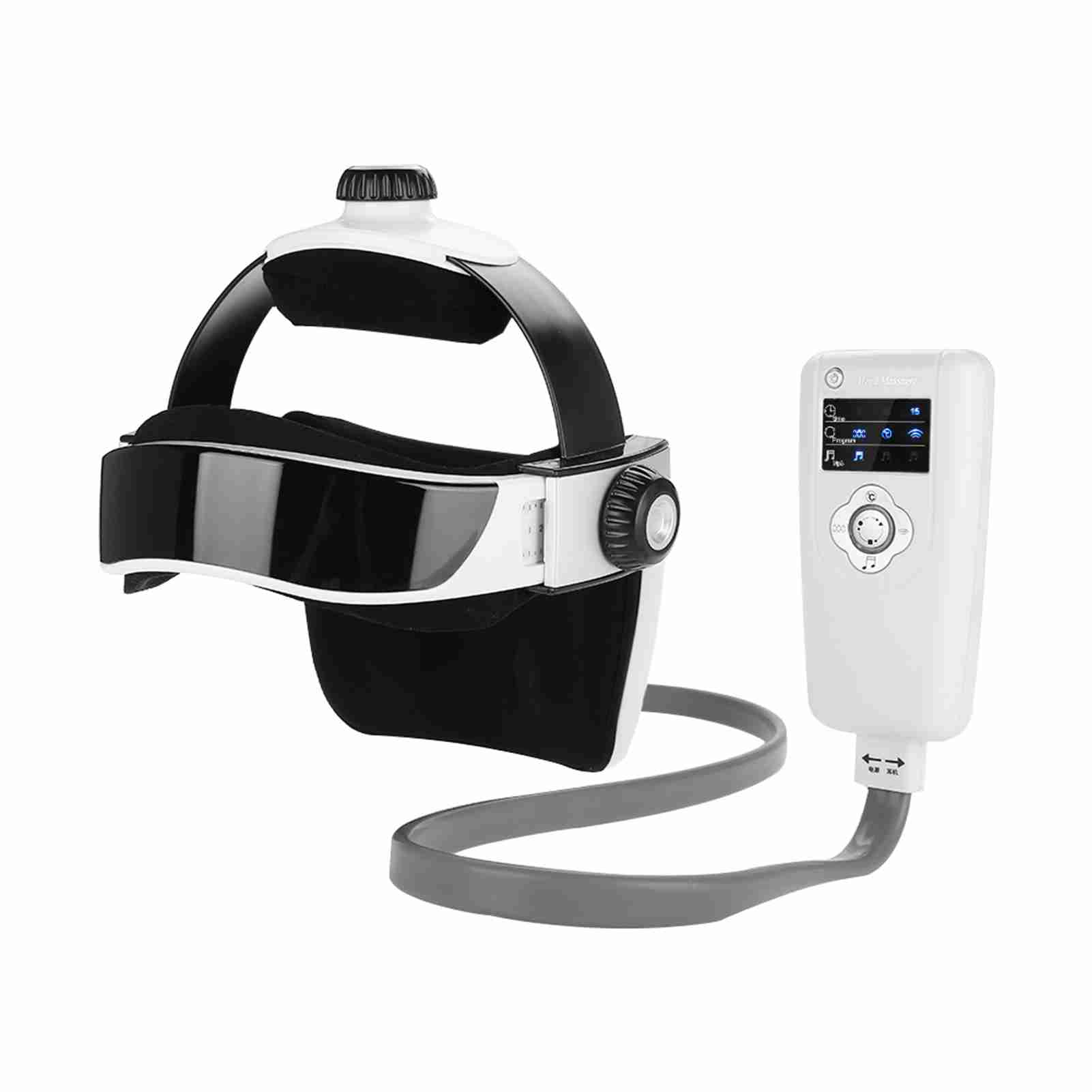 

Электрический массажер для головы, вибрационный шлем, акупунктура, массажер для расслабления мозга, здравоохранение US PLUG