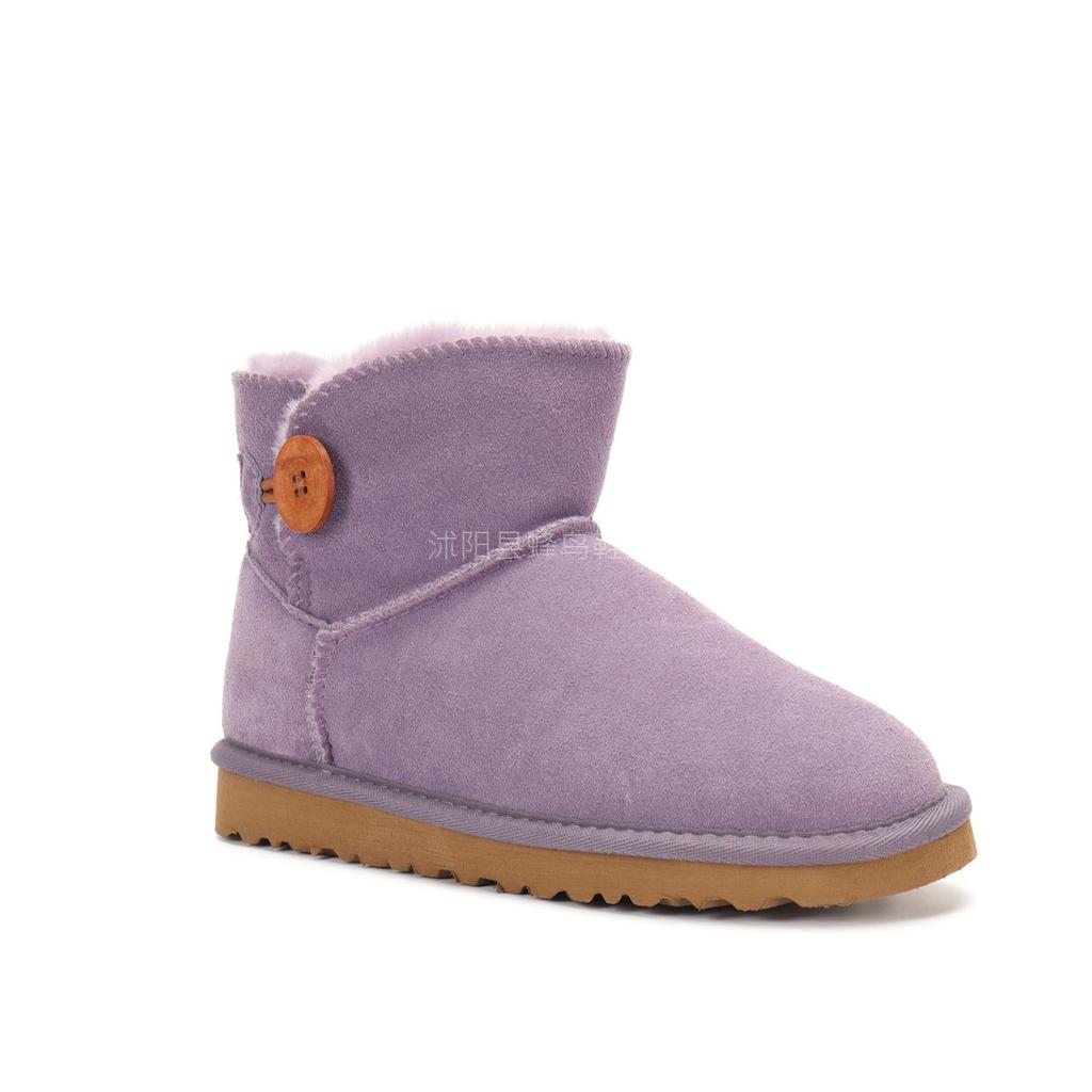 3352 Button Snow Boots Snow Shoes Cotton Boots Shoes TUGGY