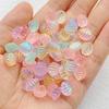 100Pcs Cute Mini Cartoon Brilliant Seashells Nail Art Resin Designer Charms DIY Craft For Nail 3D Decorations Jewelry