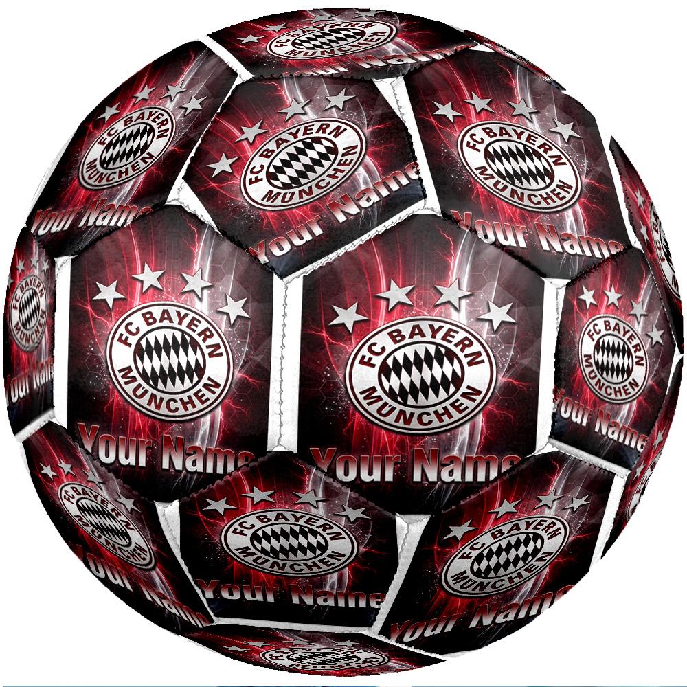 Bayern Munich Fashion Size 5 Football Wearproof Non‑Slip Soccer Ball For Sports Training Entertainment Use