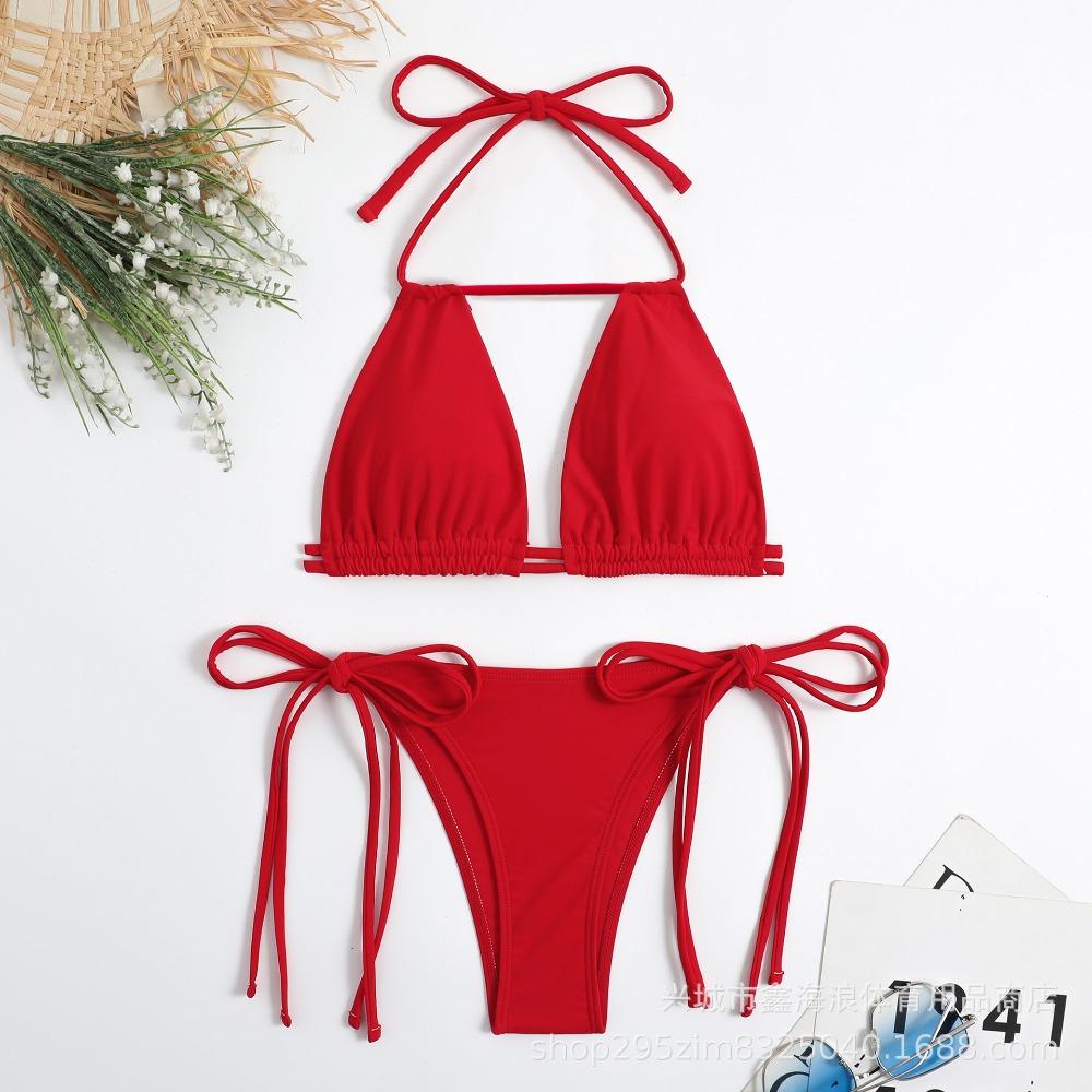Women Bikini Sexy High Waist Bathing Suit Beach Swimwear Female Summer Swimsuit