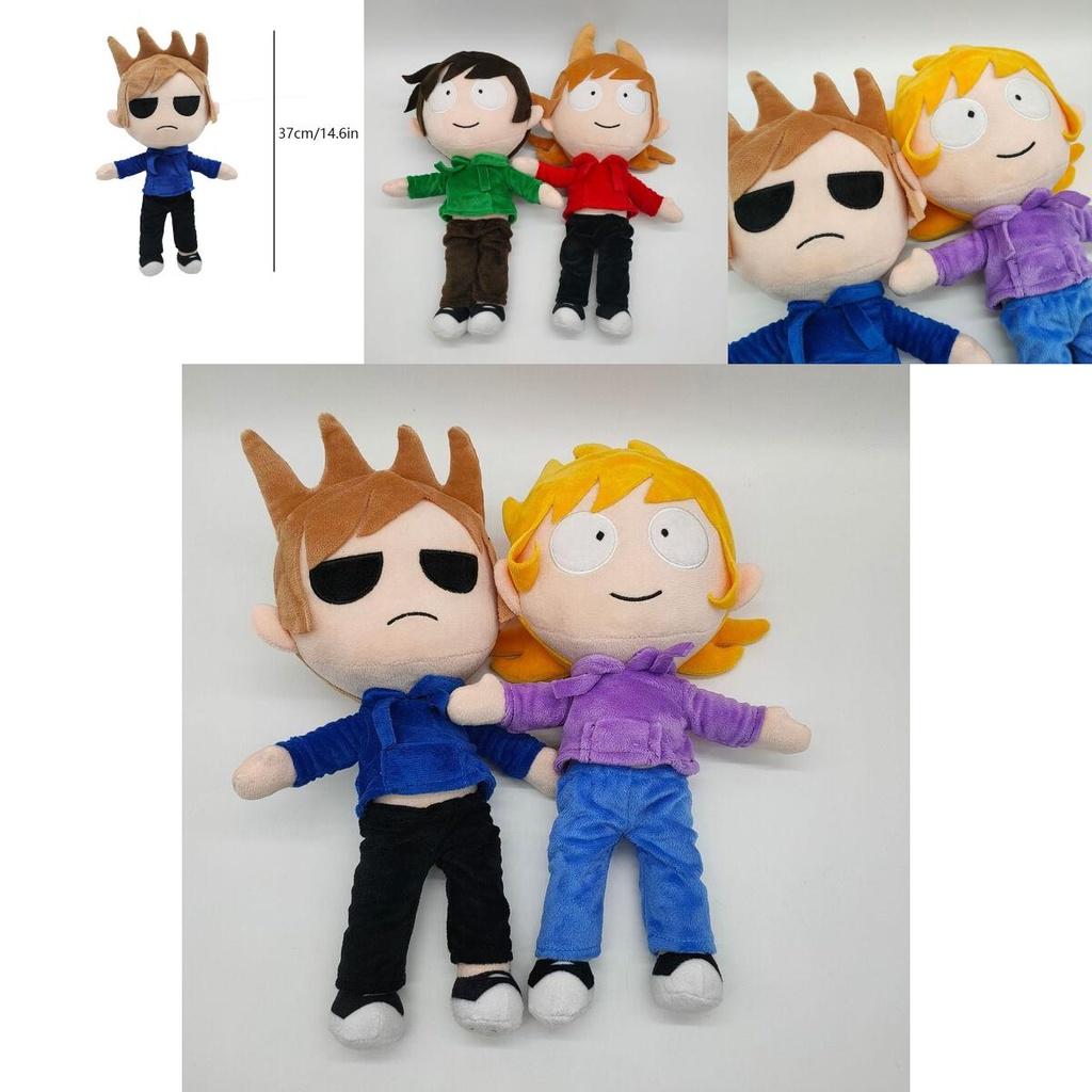 Exklusive Eddsworld Plüsch Cartoon Puppe Weiches Stofftier Für Stilvolle Heimdekoration