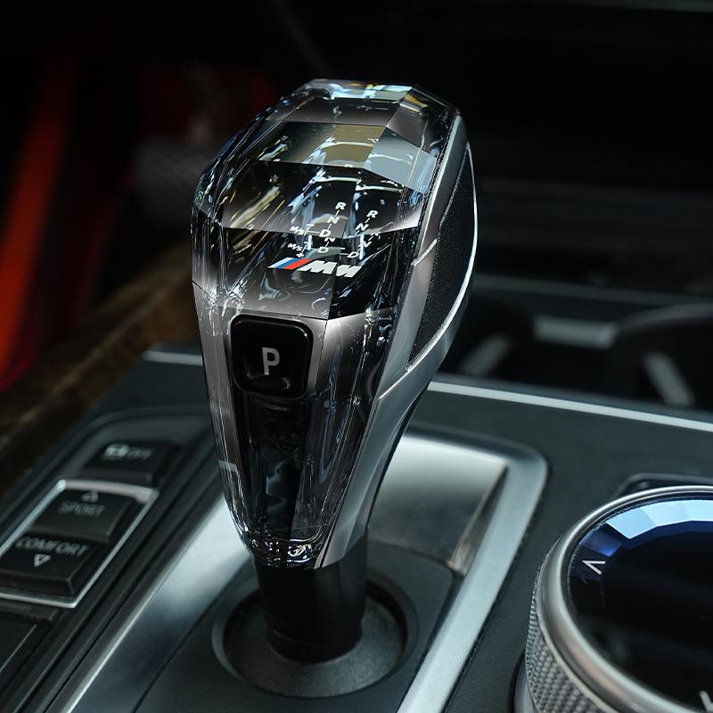 Buton Schimbător Cristal BMW McLaren pentru Seria 3, 5, 7, 6GT, X4, X5 - Modificare Cap Schimbător.
