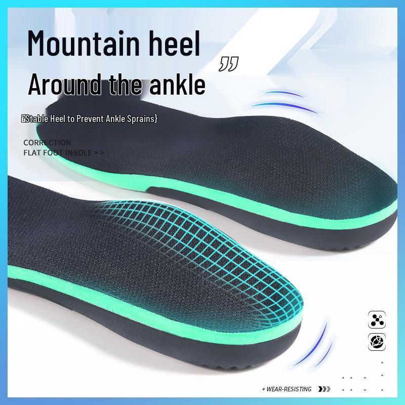 Orthotic Insoles for Flat Feet - Shock Absorption & Arch Support