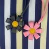 Sunflower PU Leather Bag Charm | Bold Color PU Charm | Multi-Layer 3D Flower Design For Bag Accessory/Gift.