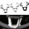 For Peugeot 208 2008 2014 2015 2016 2017 2018 Steering Wheel Panel Sticker Decoration Cover Trim Interior Accessories