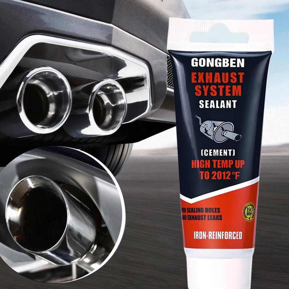 1 szt. Klej wysokotemperaturowy do naprawy rur wydechowych do motocykla samochodu rury wydechowej dymu uszczelniania spawania naprawy nieszczelności klej do rury wydechowej K6Y2