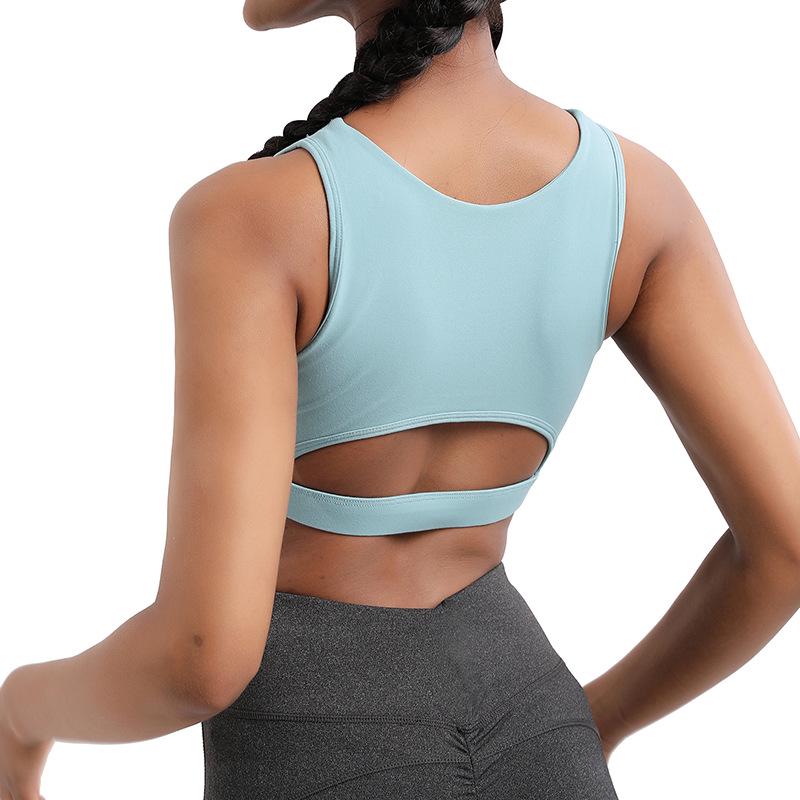 Women's Shockproof Sports Bra - New Large Bust Style for Running, Fitness, Yoga