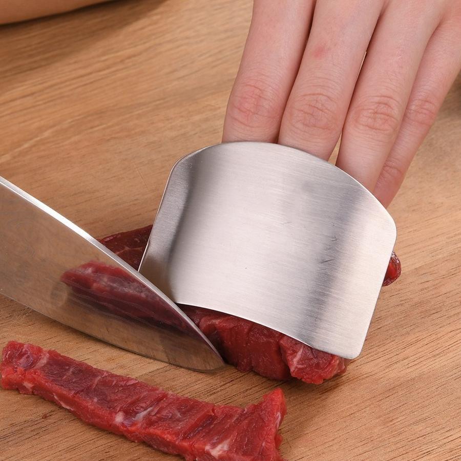 3 pcs Stainless Steel Finger Guard Cutter Protector Kitchen Gadget