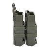 Portable Mag Fast Attach Pouch Molle System Module Double Ammo Holder Carrier Army Green