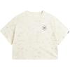 Li Ning Sports Lifestyle Serie Rundhals Ganzkörperdruck Bequemes Kurzarm-T-Shirt Damen T-Shirt AHSW578-1