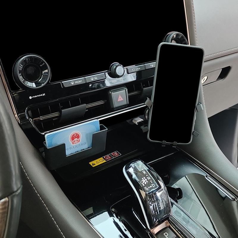 LHD RHD For Toyota Alphard Vellfire 40 Series  2024 ABS Central control air outlet tray pallet  card box phone holder  cover