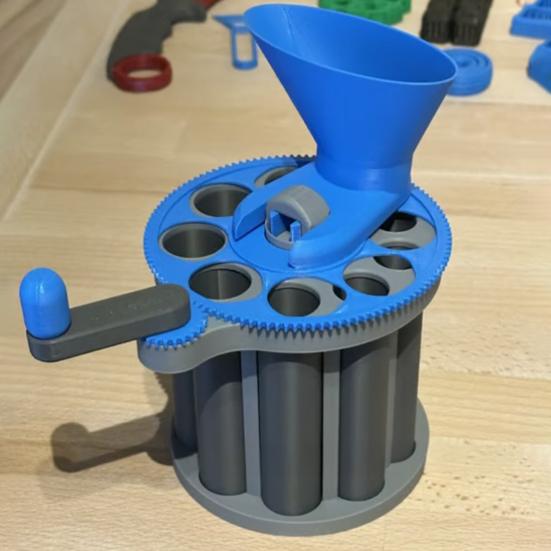 Hand-cranked Coin Classifier 3D Printed Manual Coin Sorting Machine Coin Sorter Organizer Storage Box Coin Classification Tool