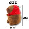 Leap Raupe Capybara Plush 20cm Toy, Strawberry,