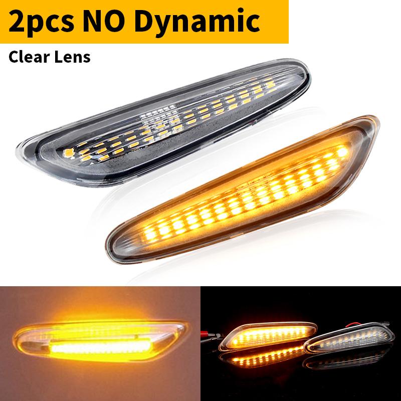 2x LED Turn Signal Light Side Marker 63133418445 For BMW 1 3 5 serie E46 E60 E61 E81 E82 E87 E88 E90 E91 E92 E93 X1 E84 E83 E53Turn Signal 2