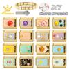 Vintage Tarot Card Heart Moon Star Sun Golden Charm Links Fit 9MM Stainless Steel Bracelet Women Men Jewelry Making DIY Beads