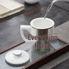Muyi Mutton-Fat Jade Prosperity Office Mug Gift Set