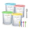 L8RE Dessert Ice Cream Pints Cup Yogurt Storage Freezer for NC500 NC501 Series