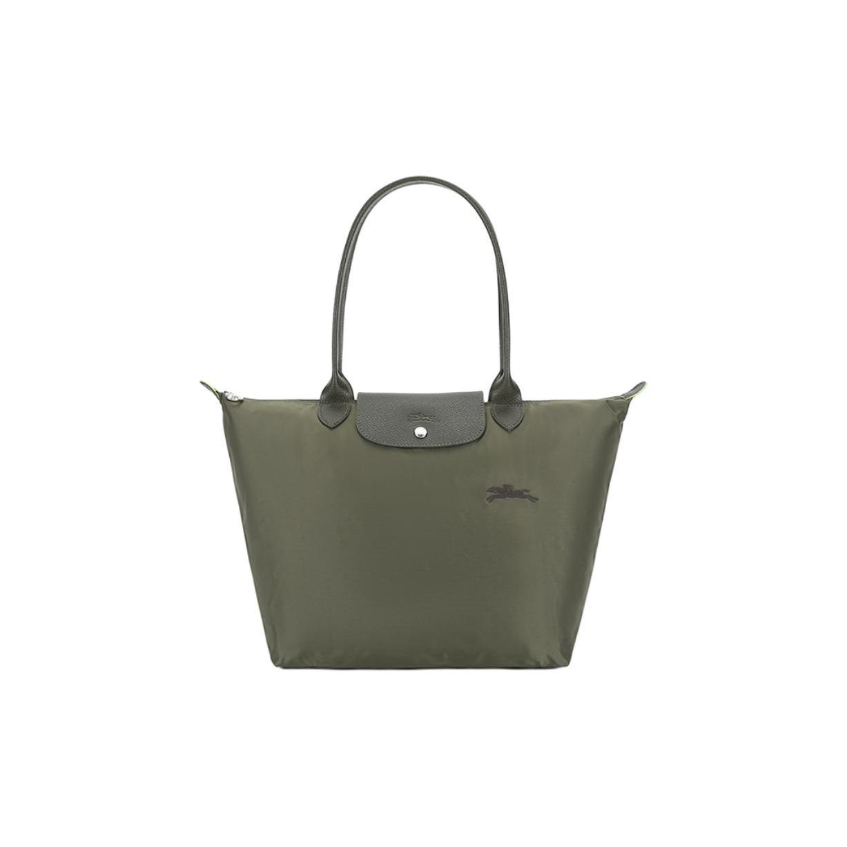 

Longchamp Le Pliage Green 31 Eco-Friendly Canvas Tote Bag Women tote Forest-Green 1899919479 Basic Set (Bag)