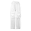 Off White Womens/Ladies Duchesse Satin Cargo Trousers