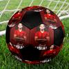 Jamal Musiala Ballon de Football en Salle Coloré Couture Machine PVC Taille 5 Entraînement d'Équipe Prêt pour la Compétition Durable Haut Rebond Cadeau Sportif Cool