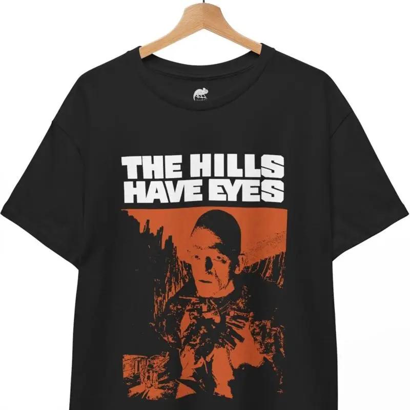 The Hills Have Eyes T-Shirt, movie horror cult film halloween Gothic Unisex Tee S