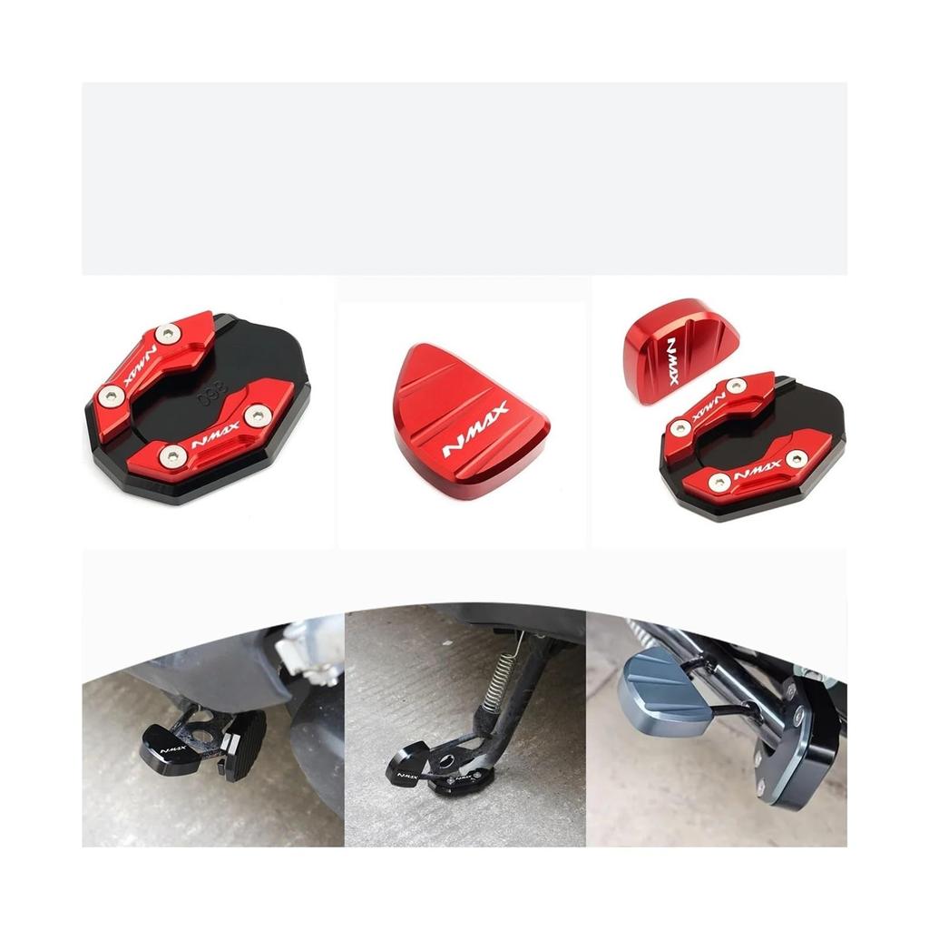 Motorcycle Accessories Footside Stand Extension Pad Kickstand Plate for NMAX155 NMAX125 N-MAX NMAX 155 125