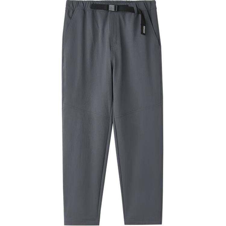 Skechers Outdoor Series Solid Color Water-Resistant Woven Casual Sports Cargo Pants Men pants Periscope-Gray L424M016-0403 M