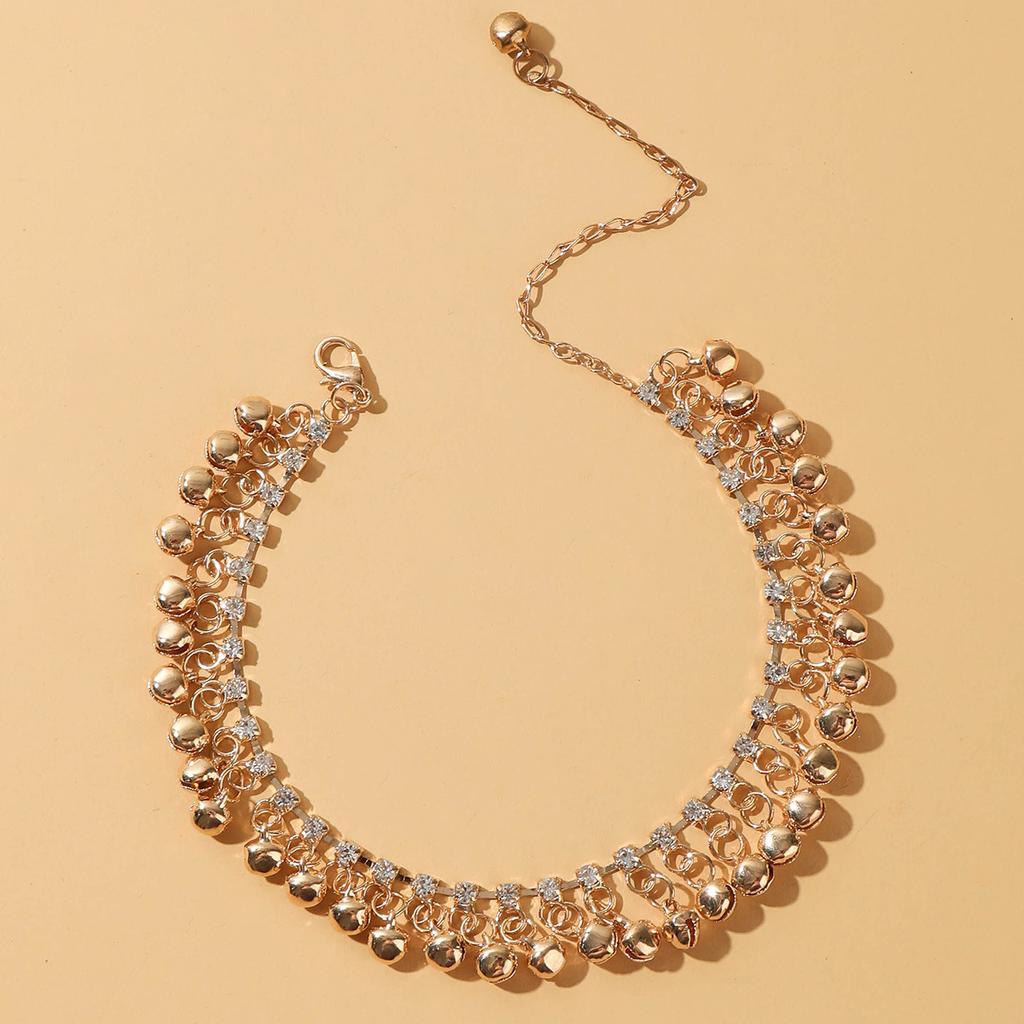 Retro Ethnic Style Beach Leisure Street Shot Personalized Bell Fringed Anklet Female