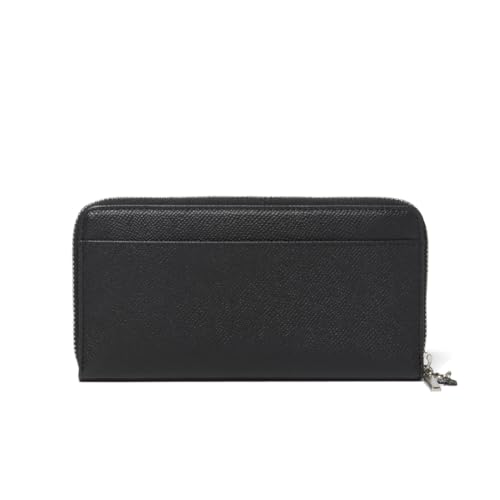 JILL STUART RF Zipper Long Wallet "Melty" Women's Vivid Plate Thin JSLW4BT1 Black