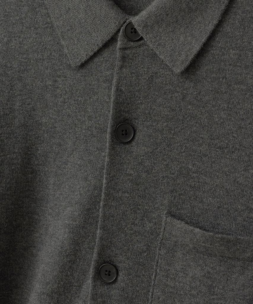 Another Office Knitted Coverall Jacket (Heather Charcoal)
