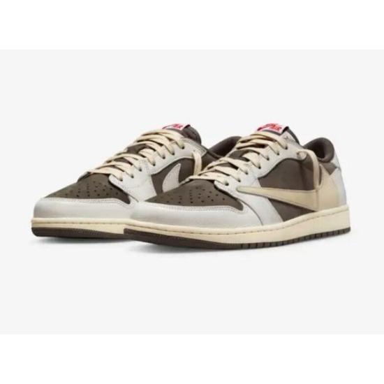 Nike Travis Scott X Air 1 OG Low Reverse Mocha DM7866-162 Men's Size