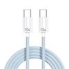 120W PD Dual Type-C Charging Cable, Compatible with Apple 15/16, Huawei, Xiaomi - 10A Fast Charge.