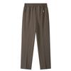 Calças de lã femininas, calças lápis harém, outono inverno, cintura alta, elásticas, estilo coreano, calças femininas, calças de terno