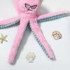 Dog Plush Octopus Toy Interactive Chew Toy Bite Resistant Sound Puppy Squeaky Octopus Rattle Pet Supplies