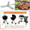 One-Touch Reinigungssystem-Kit Design für Weber Kugelgrill, für 7444 Weber Grill Ersatzteile, Stahl Grillzubehör
