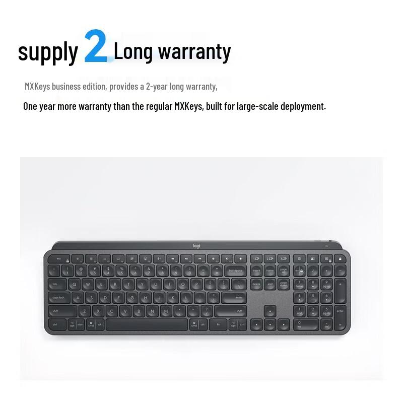 Logitech MX Keys Wireless Bluetooth Keyboard