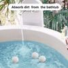 Reusable Hot Tub Oil Absorber Sponge Delicate Hot Tub Scum Sponge Balls Easy to Use Sponge Sphere Filter Lifes Boosters