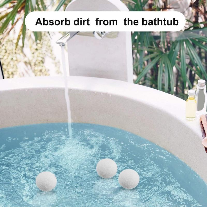 Reusable Hot Tub Oil Absorber Sponge Delicate Hot Tub Scum Sponge Balls Easy to Use Sponge Sphere Filter Lifes Boosters
