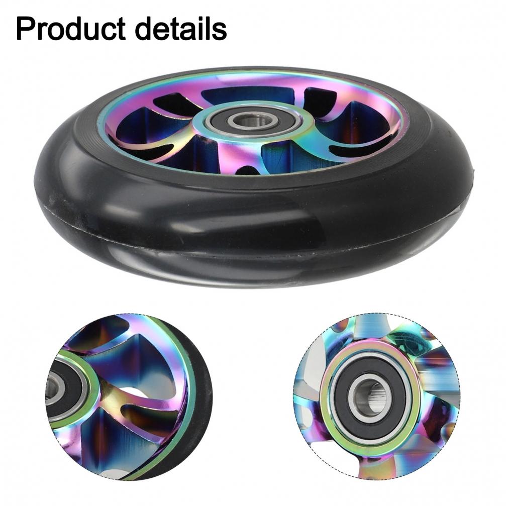 CNC Processed 100mm Stunt Wheels Pro Scooter Wheels